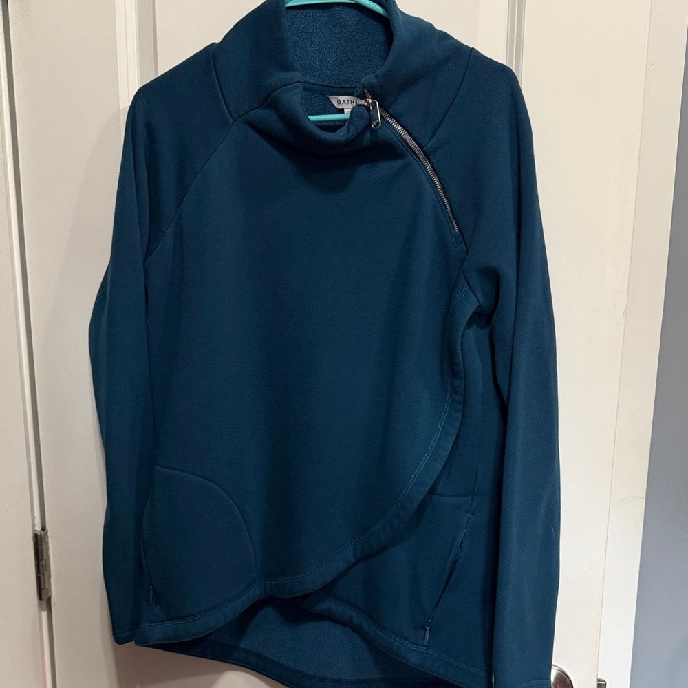 Athleta Teal Sweatshirt